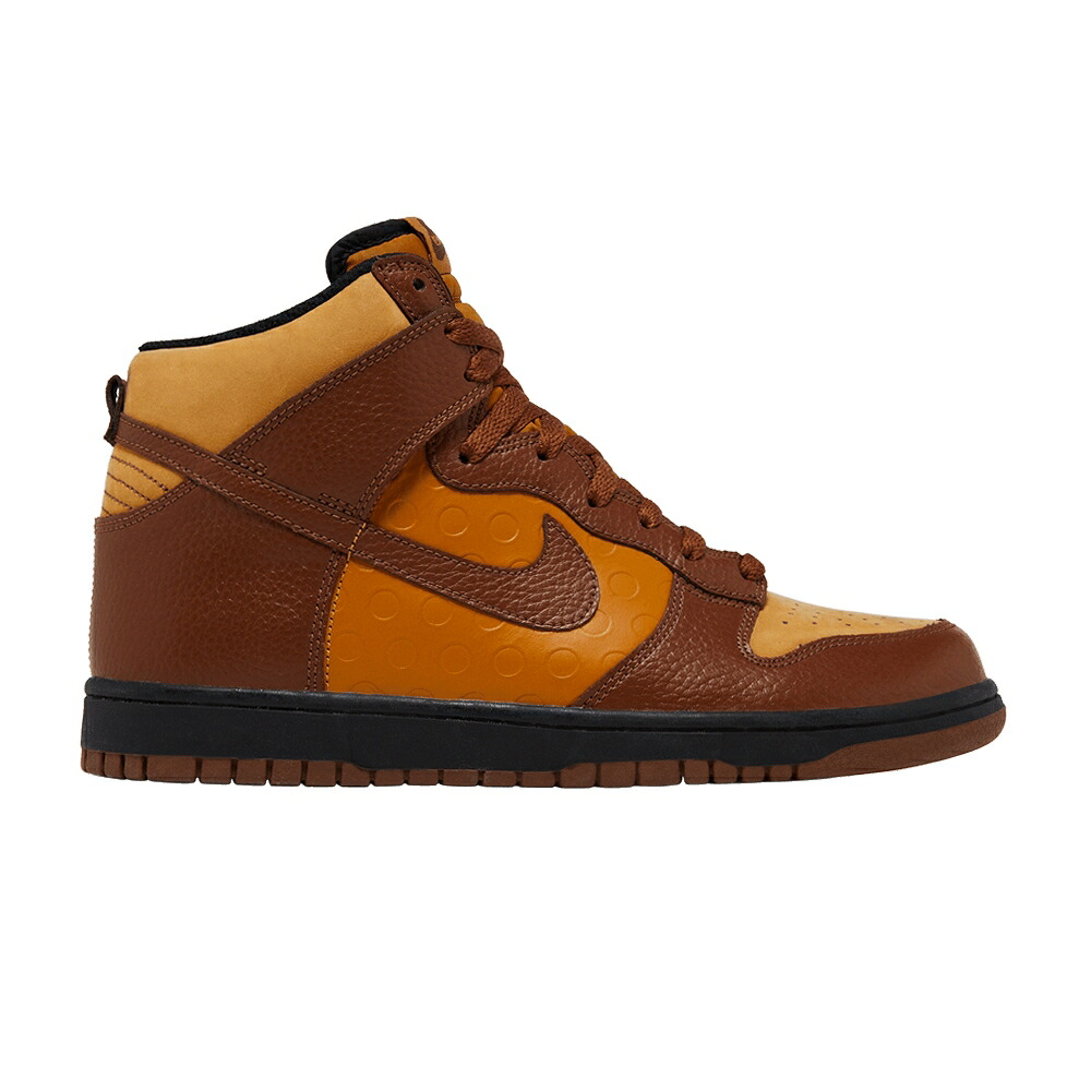 ナイキ ダンク ハイ 銅 ブロンズ 黒色 ブラック ダンクハイ 'BRONZE PECAN' スニーカー メンズ NIKE DUNK HIGH / BRONZE PECAN BLACK｜スニケス