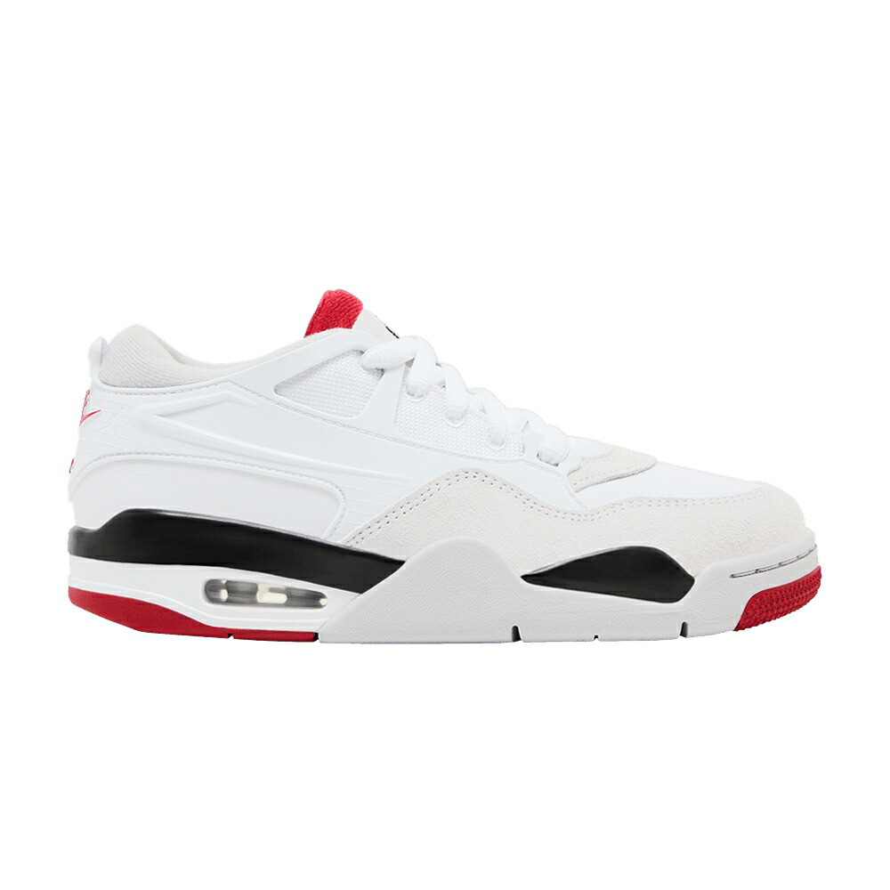 ナイキ ファイア 白色 ホワイト 黒色 ブラック 灰色 グレー エアジョーダン 'WHITE RED' ジュニア キッズ AIR JORDAN AIR JORDAN 4 RM GS FIRE / WHITE BLACK NEUTRAL GREY VARSITY ベビー マタニティ スニーカ|スニケス