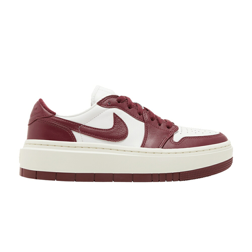 ナイキ 白色 ホワイト エアジョーダン 'DARK BEETROOT' スニーカー レディース AIR JORDAN WMNS AIR JORDAN 1 ELEVATE LOW / WHITE SAIL DARK BEETROOT|スニケス