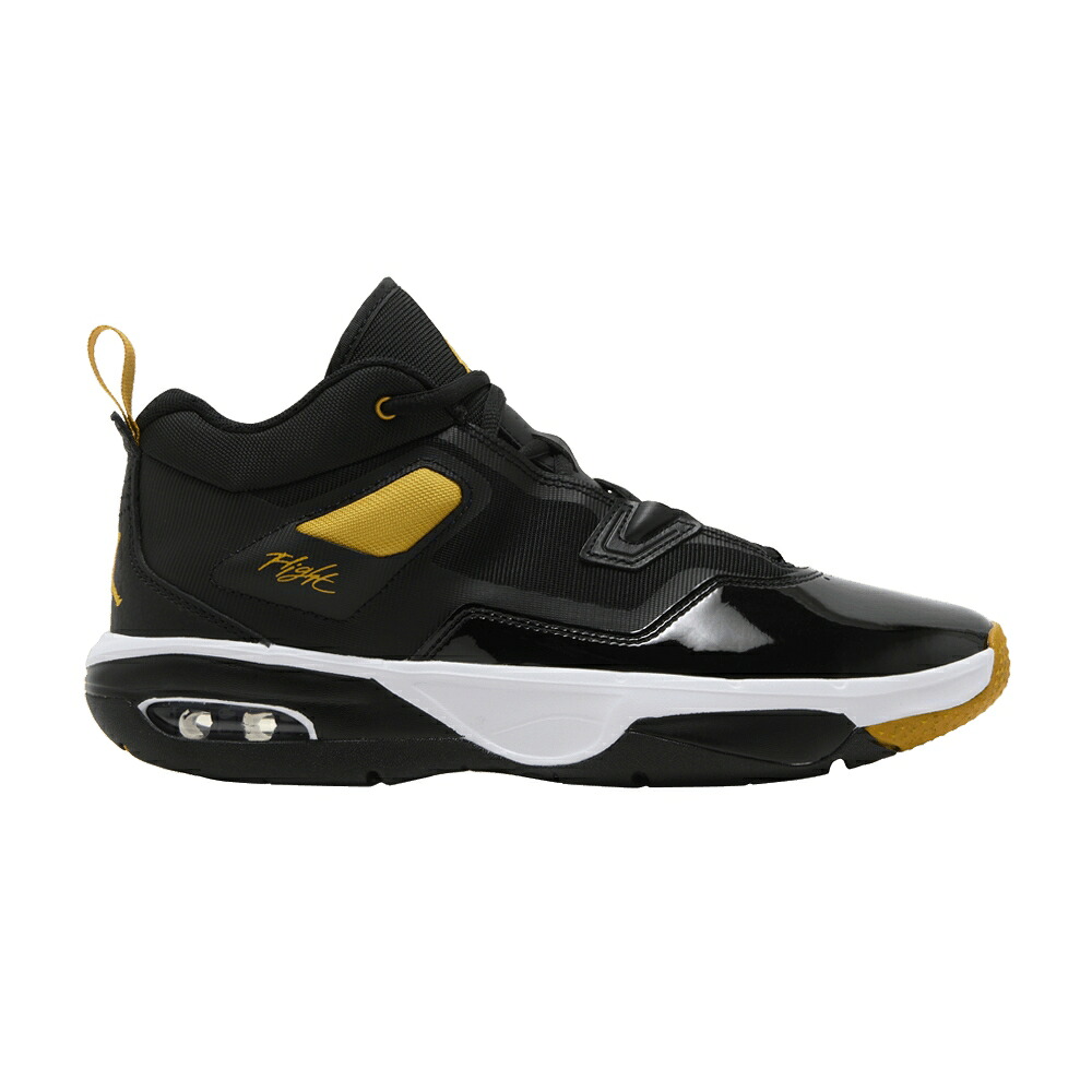 ナイキ 黄色 イエロー 黒色 ブラック 白色 ホワイト エアジョーダン 'BLACK OCHRE' スニーカー メンズ AIR JORDAN AIR JORDAN STAY LOYAL 3 YELLOW / BLACK WHITE YELLOW OCHRE｜スニケス