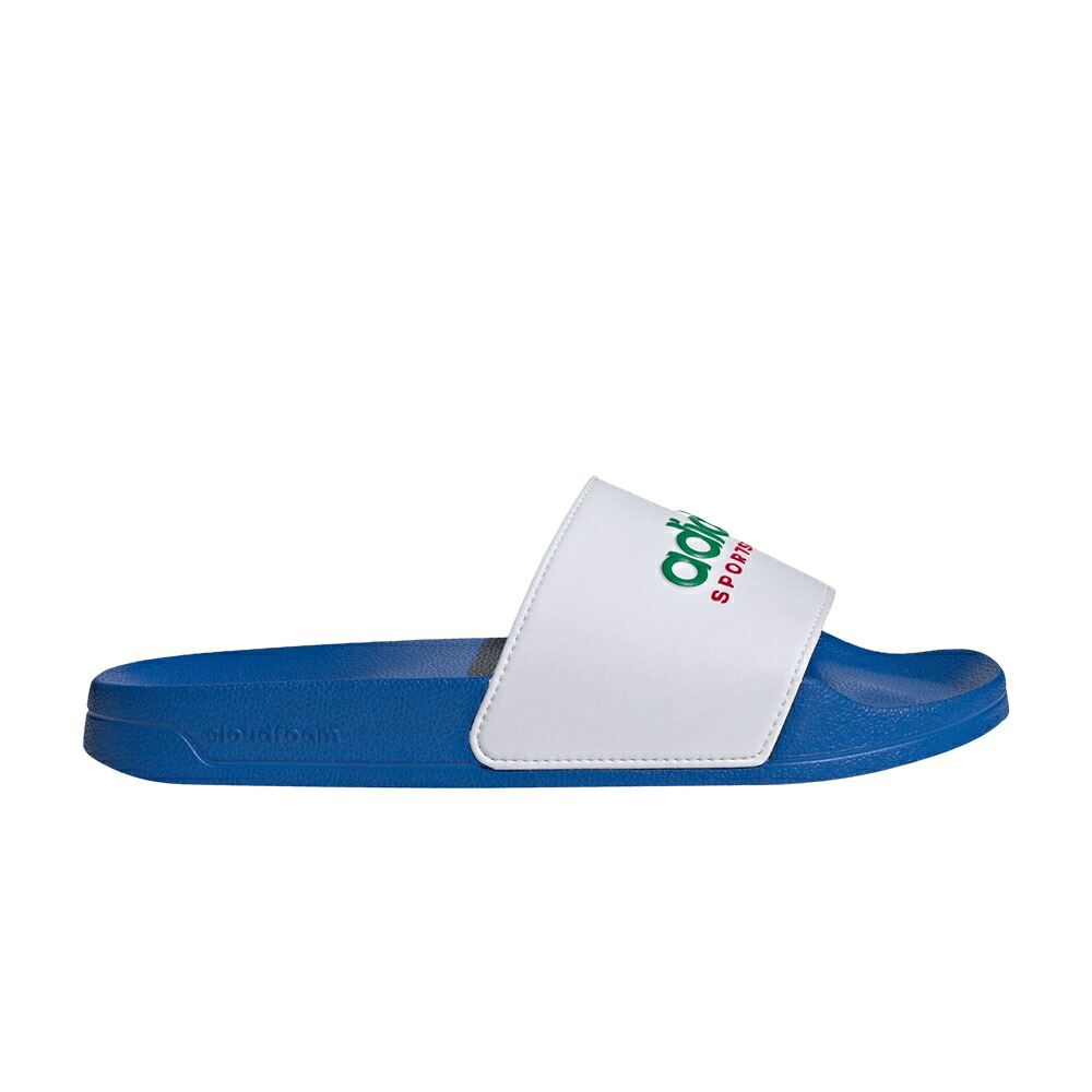 アディダス アディレッタ 白色 ホワイト チーム シャワーサンダルS 'BRIGHT WHITE' スニーカー メンズ ADIDAS ADILETTE SHOWER SLIDES ROYAL / BRIGHT ROYAL CLOUD WHITE TEAM｜スニケス