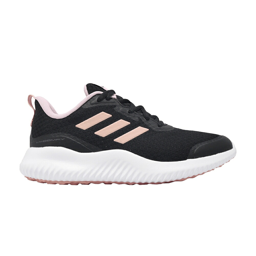 アディダス コア 黒色 ブラック 白色 ホワイト 'BLACK PINK' スニーカー メンズ ADIDAS ALPHACOMFY CLEAR / CORE BLACK CLOUD WHITE CLEAR|スニケス