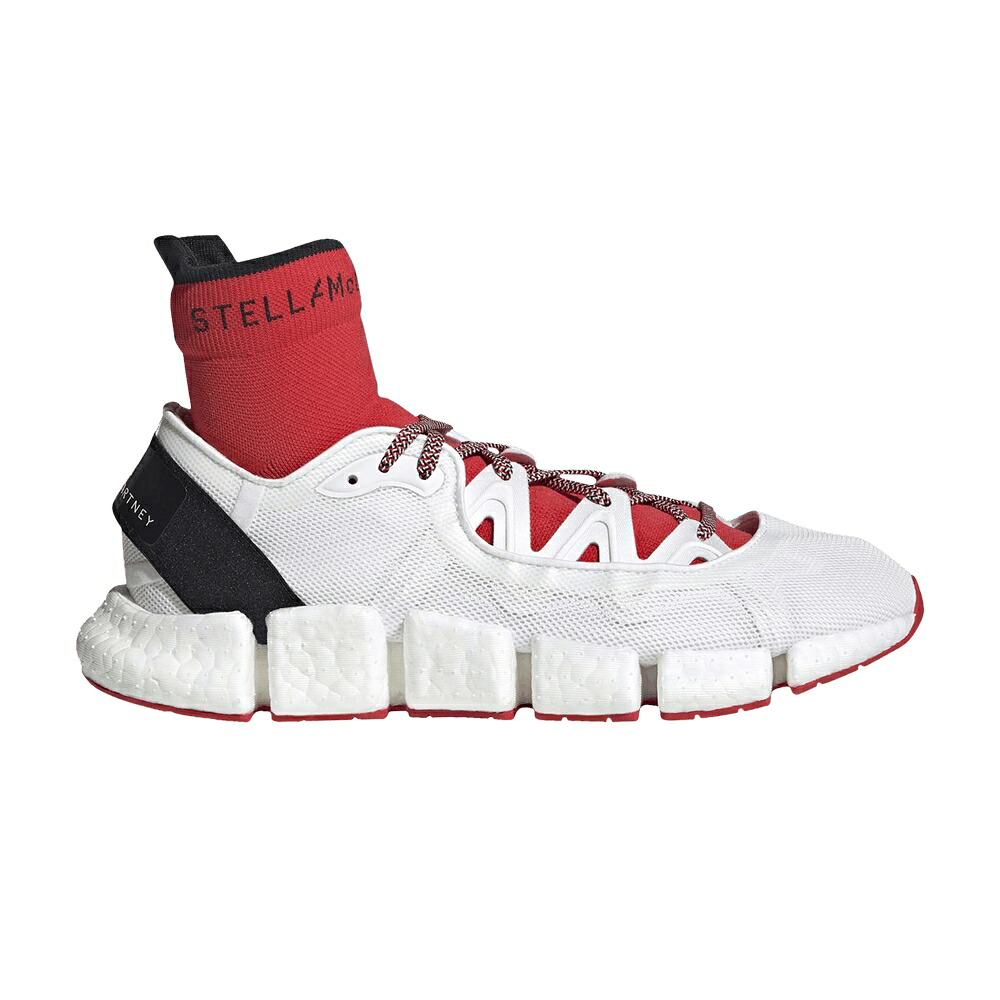 アディダス クライマクール 白色 ホワイト コア 黒色 ブラック 赤 レッド 'WHITE RED' スニーカー レディース ADIDAS STELLA MCCARTNEY X WMNS CLIMACOOL VENTO VIVID / CLOUD WHITE CORE BLACK VIVID RED|スニケス