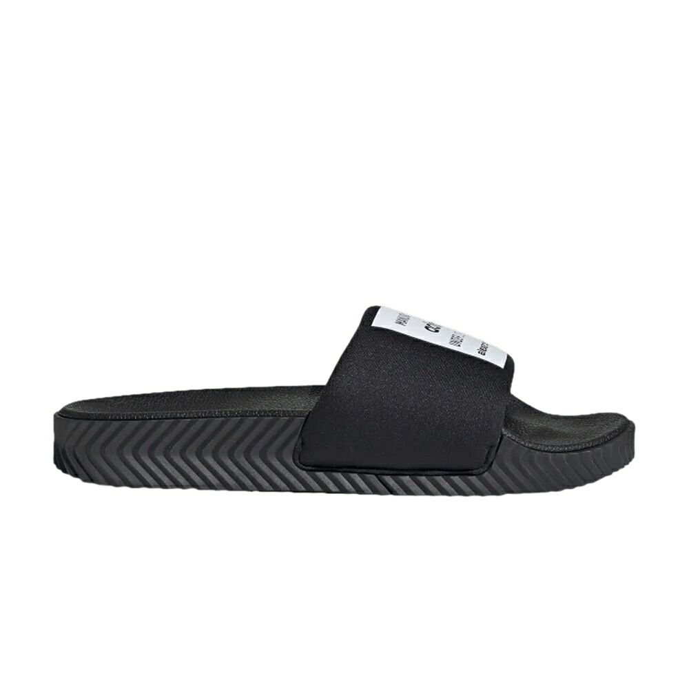 アディダス アディレッタ サンダル コア 黒色 ブラック 白色 ホワイト 'CORE BLACK' スニーカー メンズ ADIDAS ALEXANDER WANG X ADILETTE SLIDE / CORE BLACK CORE BLACK CORE WHITE｜スニケス