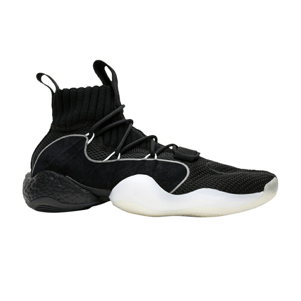 アディダス クレイジー 黒色 ブラック 白色 ホワイト 'BLACK WHITE' スニーカー メンズ ADIDAS CRAZY BYW X SAMPLE / BLACK WHITE｜スニケス