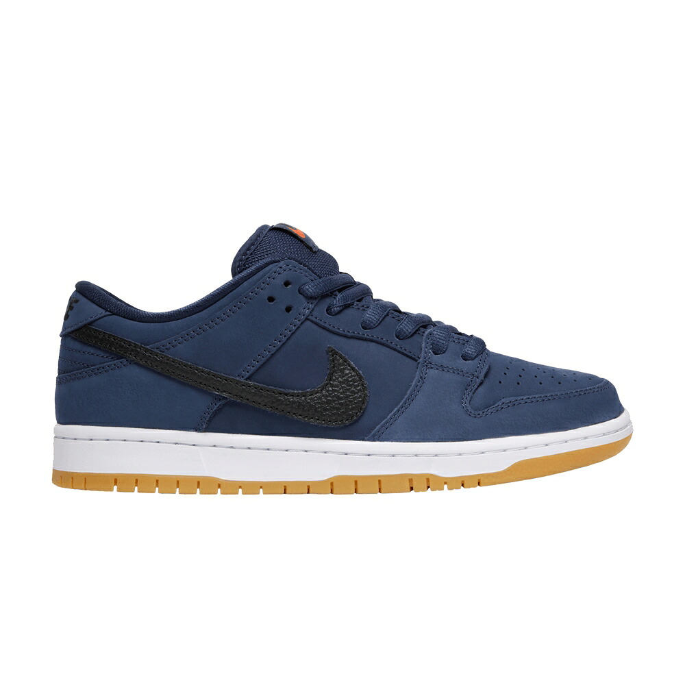 ナイキ ダンク プロ エスビー 紺色 ネイビー 白色 ホワイト ダンクロー 'NAVY GUM' スニーカー メンズ NIKE DUNK LOW PRO ISO SB / MIDNIGHT NAVY WHITE GUM|スニケス
