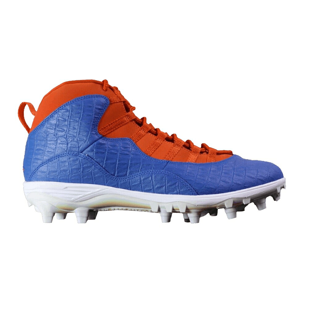 ナイキ ゲーム 緑 グリーン エアジョーダン 'フロリダ ゲイターズ' ゲームロイヤル 青 ブルー スニーカー メンズ AIR JORDAN AIR JORDAN 10 SUPERBAD 'FLORIDA GATORS' PE / GAME ROYAL PINE GREEN|スニケス