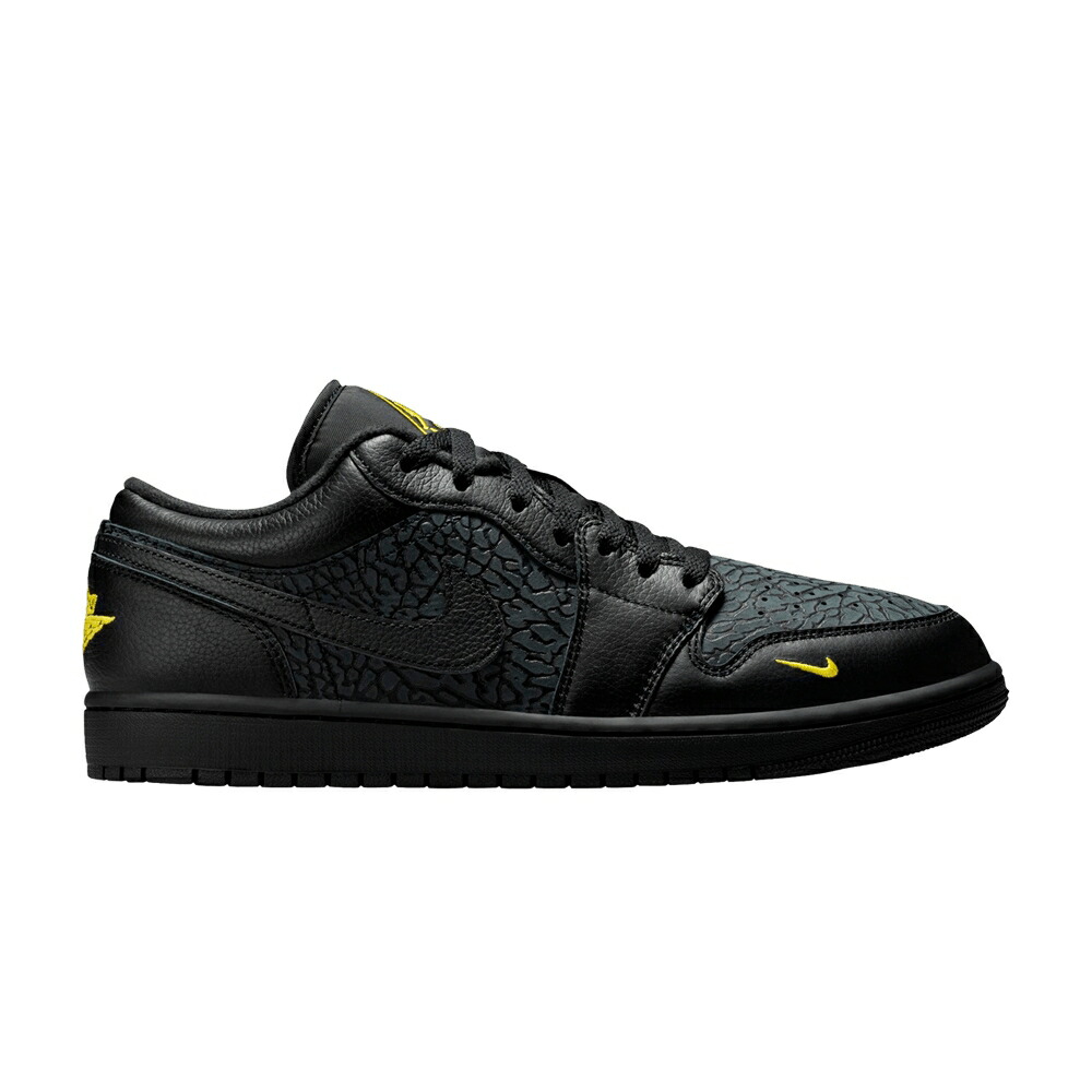 ナイキ 黒色 ブラック 黄色 イエロー エアジョーダン BLACK YELLOW スニーカー メンズ AIR JORDAN AIR JORDAN 1 LOW SE ANTHRACITE TOUR / BLACK ANTHRACITE TOUR YELLOW