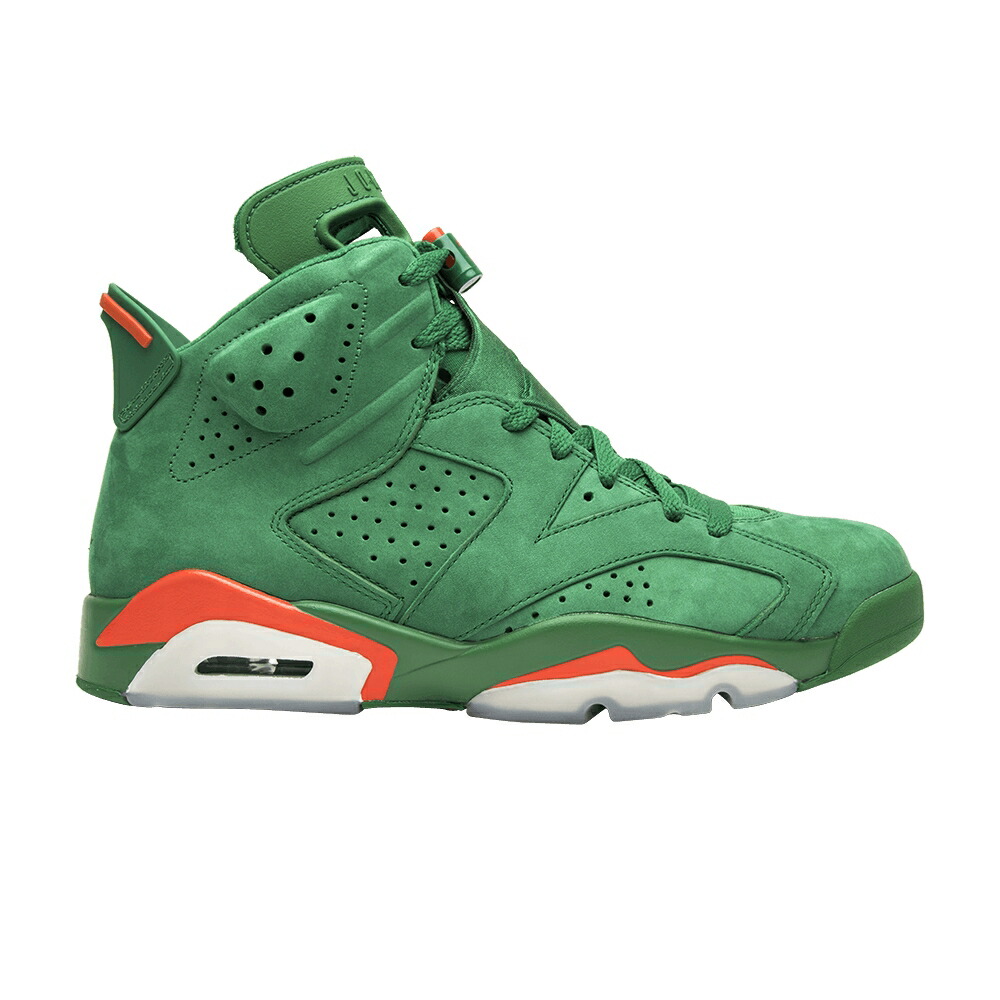 ナイキ スエード スウェード 緑 グリーン 橙 オレンジ エアジョーダン GREEN GATORADE スニーカー メンズ AIR JORDAN AIR JORDAN 6 RETRO NRG SUEDE / PINE GREEN ORANGE BLAZE PINE