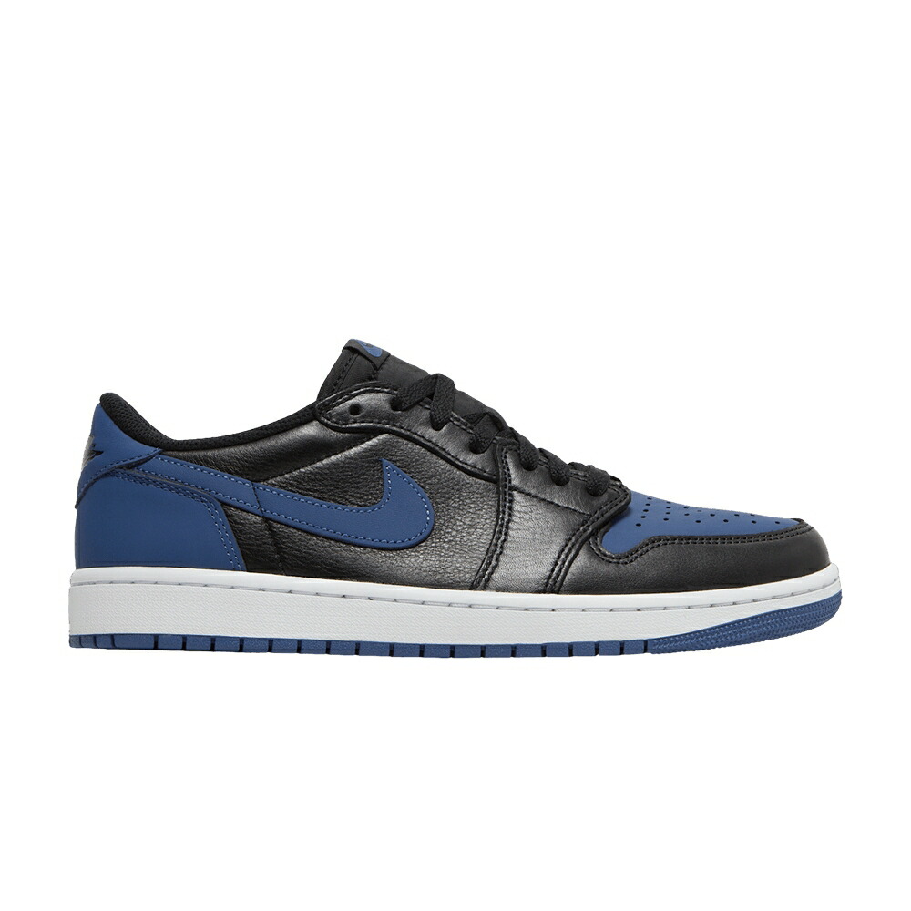 ナイキ 黒色 ブラック 紺色 ネイビー 白色 ホワイト エアジョーダン MYSTIC NAVY スニーカー メンズ AIR JORDAN AIR JORDAN 1 RETRO LOW OG / BLACK MYSTIC NAVY WHITE