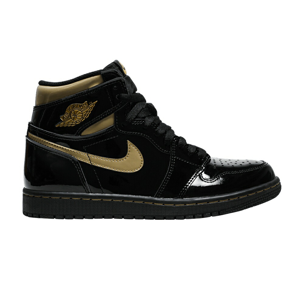 ナイキ ハイ 黒色 ブラック ゴールド エアジョーダン BLACK GOLD スニーカー メンズ AIR JORDAN AIR JORDAN 1 RETRO HIGH OG METALLIC / BLACK BLACK METALLIC GOLD