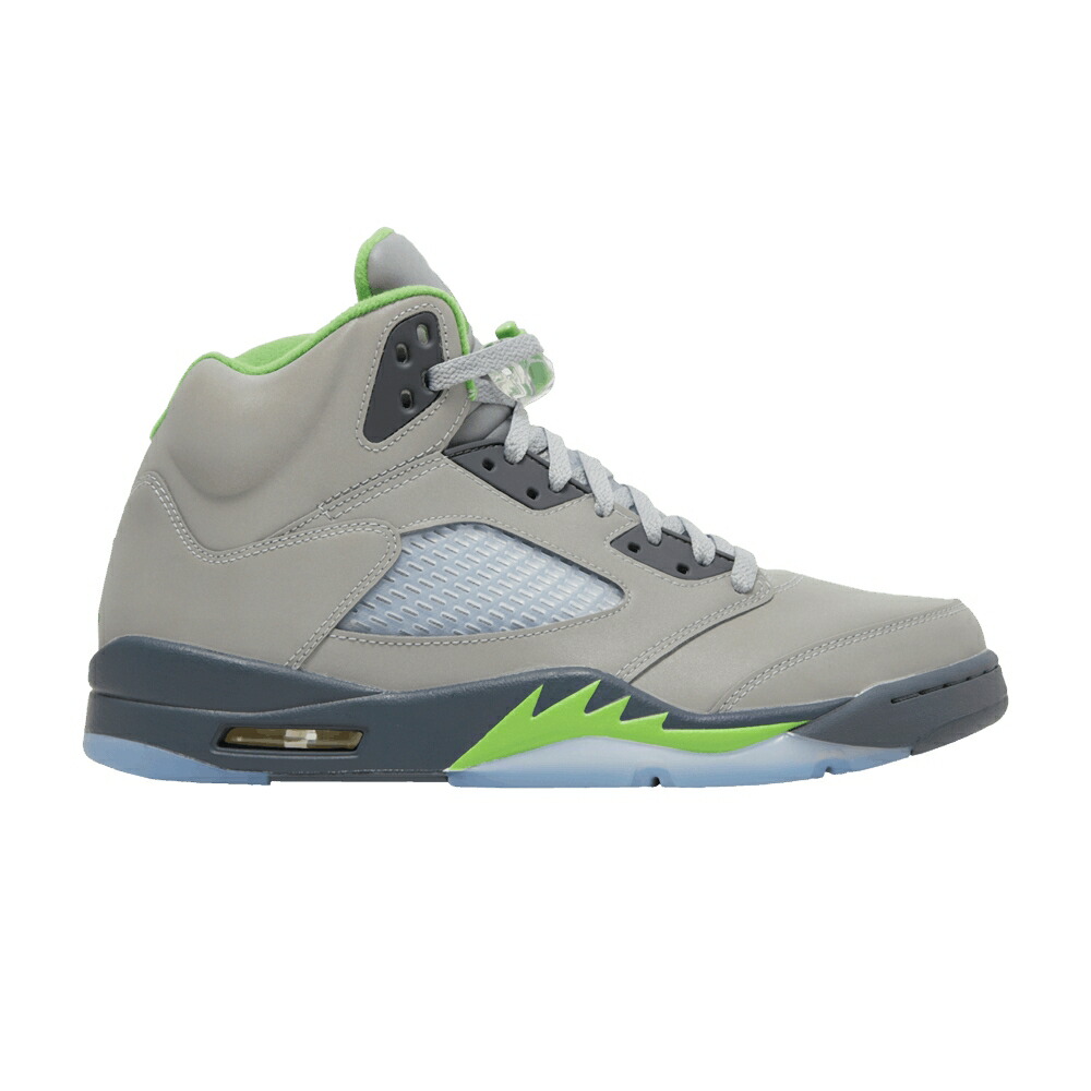ナイキ 銀色 シルバー 緑 グリーン 灰色 グレー エアジョーダン GREEN BEAN スニーカー メンズ AIR JORDAN AIR JORDAN 5 RETRO 2022 / SILVER GREEN BEAN FLINT GREY