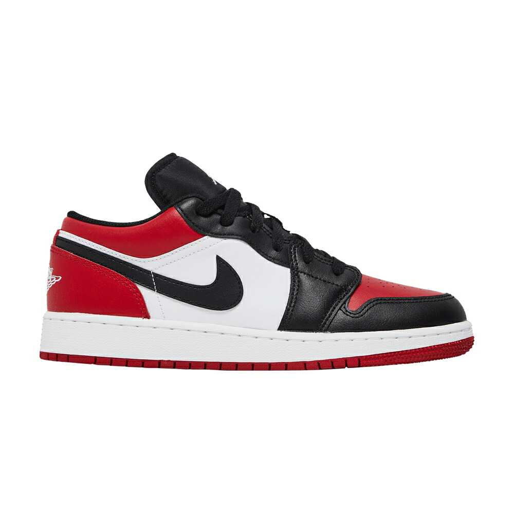 ナイキ 赤 レッド 白色 ホワイト 黒色 ブラック エアジョーダン 'BRED TOE' ジュニア キッズ AIR JORDAN AIR JORDAN 1 LOW GS / GYM RED WHITE BLACK ベビー マタニティ スニーカー 26,910円
