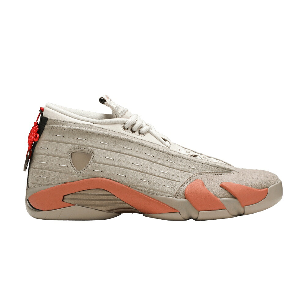 ナイキ クロット エアジョーダン 'TERRACOTTA' スニーカー メンズ AIR JORDAN CLOT X AIR JORDAN 14 RETRO LOW / SEPIA STONE TERRA BLUSH DESERT｜スニケス