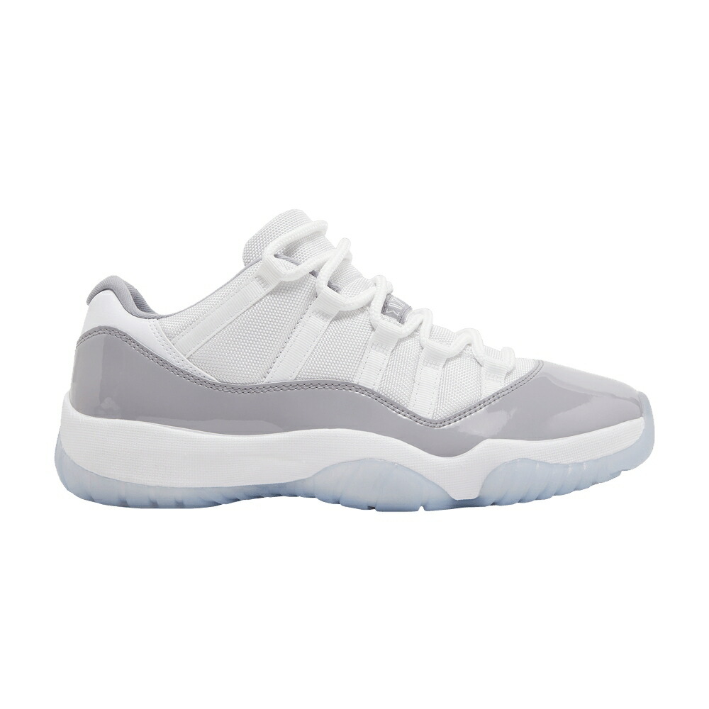 ナイキ 白色 ホワイト 青色 ブルー 灰色 シメント エアジョーダン CEMENT GREY スニーカー メンズ AIR JORDAN AIR JORDAN 11 RETRO LOW / WHITE UNIVERSITY BLUE CEMENT