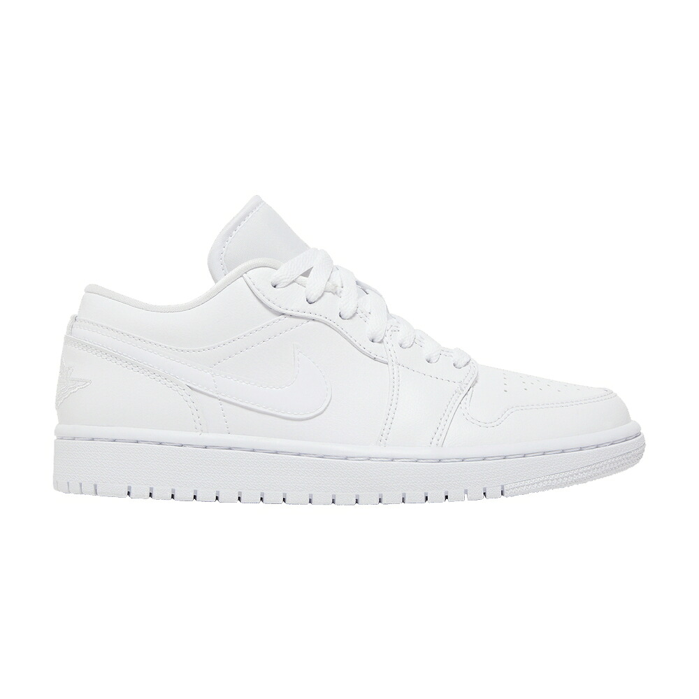 ナイキ 白いこと 白いこと エアジョーダン \u0027TRIPLE WHITE\u0027 スニーカー レディース AIR JORDAN WMNS AIR JORDAN 1 LOW / WHITE WHITE WHITE
