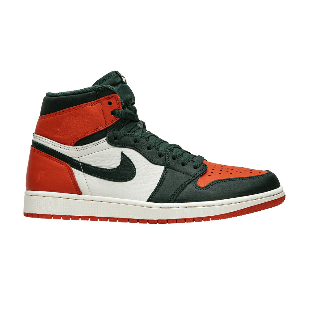ナイキ ハイ チーム 橙 オレンジ エアジョーダン ART BASEL スニーカー メンズ AIR JORDAN SOLEFLY X AIR JORDAN 1 RETRO HIGH / SAIL FIR TEAM ORANGE