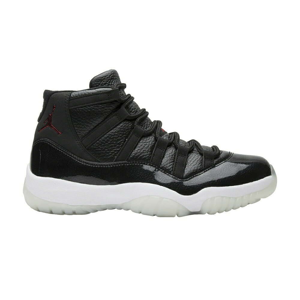 ナイキ 黒いこと 黒いこと 赤 赤いこと エアジョーダン \u00277210\u0027 スニーカー メンズ AIR JORDAN AIR JORDAN 11 RETRO \u002772-10\u0027 / BLACK BLACK VARSITY RED