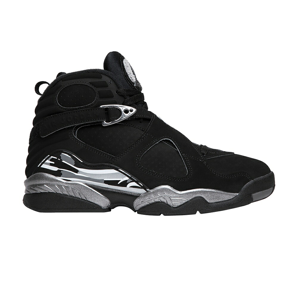 ナイキ 黒いこと 黒いこと エアジョーダン \u0027CHROME\u0027 スニーカー メンズ AIR JORDAN AIR JORDAN 8 RETRO 2015 / BLACK CHROME