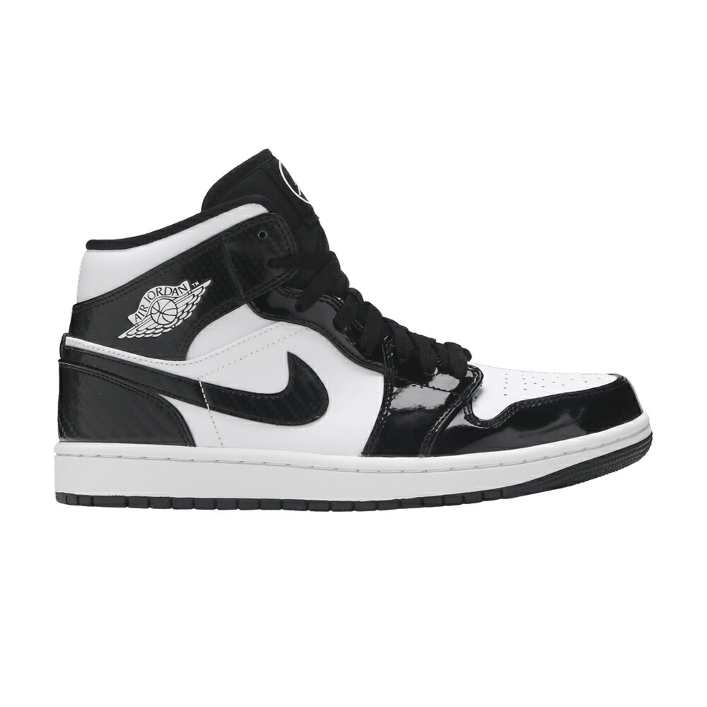 ナイキ ミッド 黒色 ブラック 白色 ホワイト エアジョーダン ALL 2021 スニーカー メンズ AIR JORDAN AIR JORDAN 1 MID SE STAR / BLACK WHITE BLACK