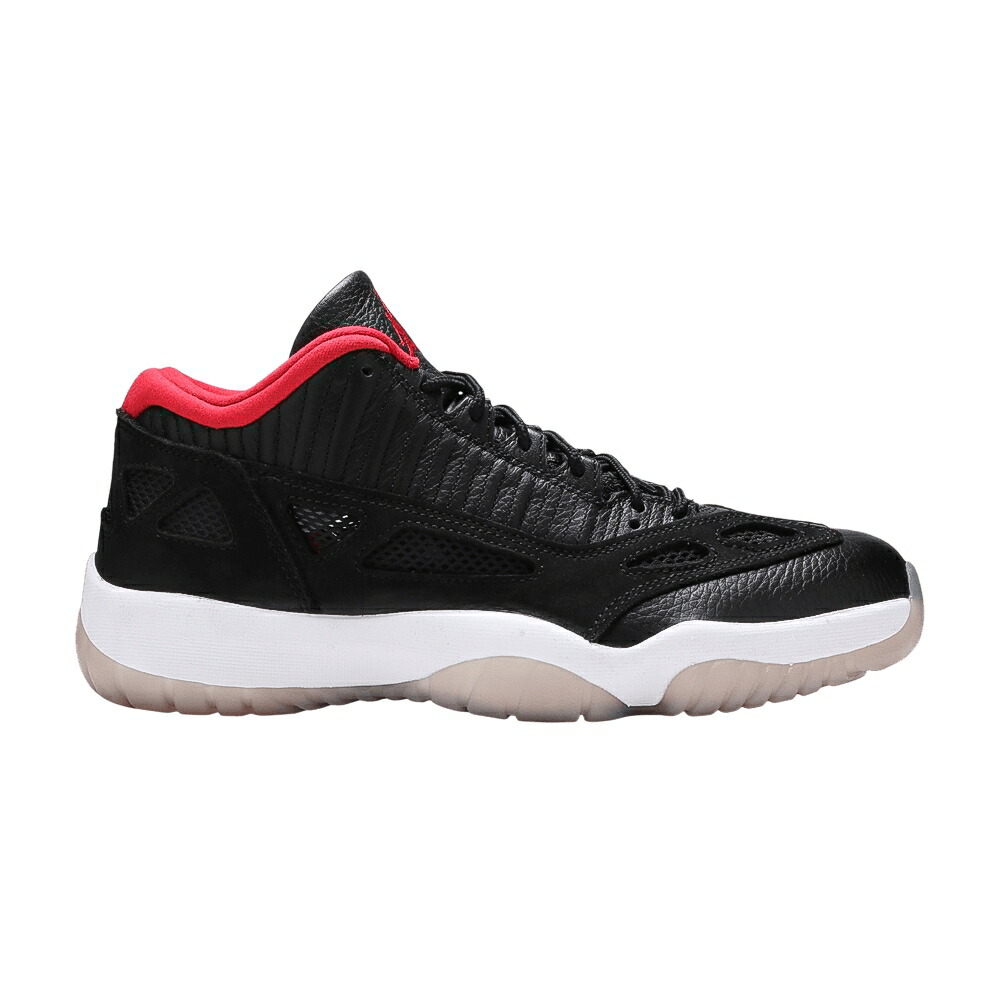 ナイキ 黒色 ブラック 白色 ホワイト 赤 レッド エアジョーダン BRED スニーカー メンズ AIR JORDAN AIR JORDAN 11 RETRO LOW IE 2021 / BLACK WHITE TRUE RED