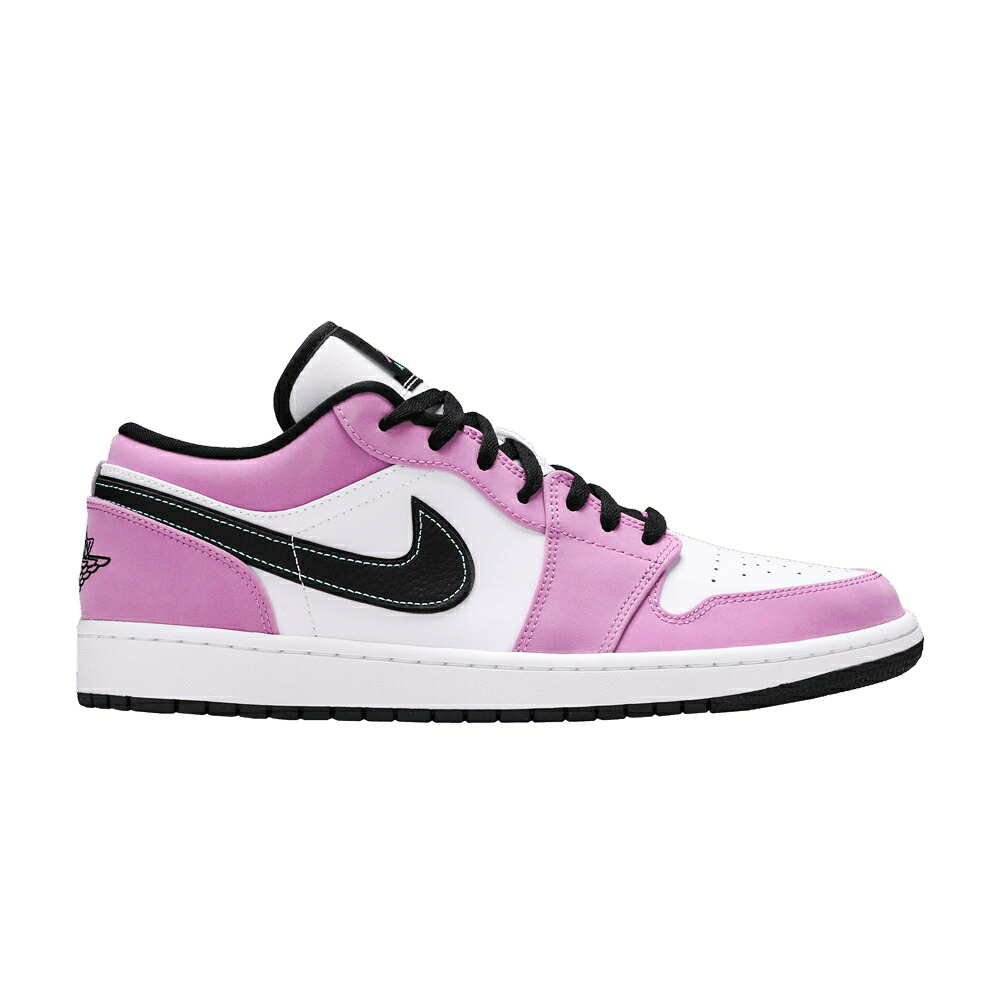 ナイキ 紫 相撲取り草 ぼうぜん自失 エアジョーダン \u0027VIOLET SHOCK\u0027 スニーカー メンズ AIR JORDAN AIR JORDAN 1 LOW SE / VIOLET SHOCK VIOLET SHOCK