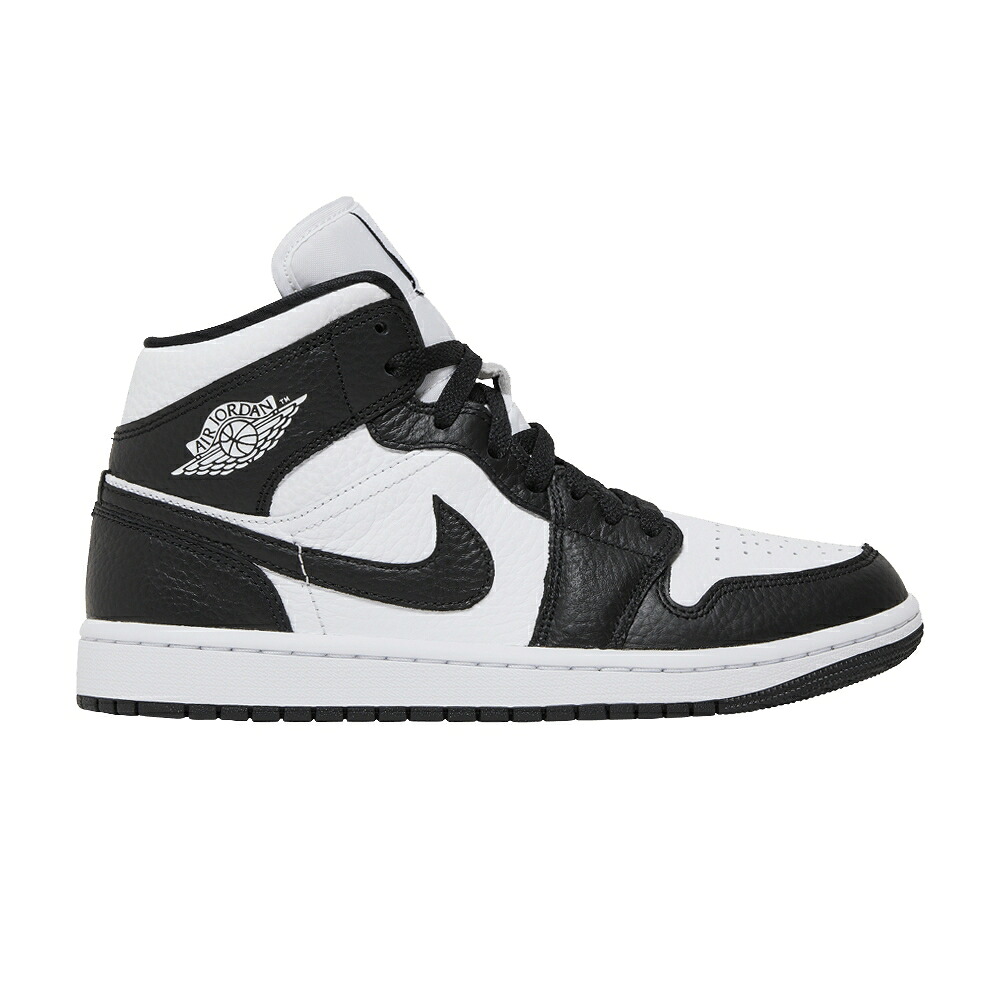 ナイキ ミッド 白色 ホワイト 黒色 ブラック エアジョーダン 'HOMAGE' スニーカー レディース AIR JORDAN WMNS AIR JORDAN 1 MID SE / WHITE BLACK WHITE
