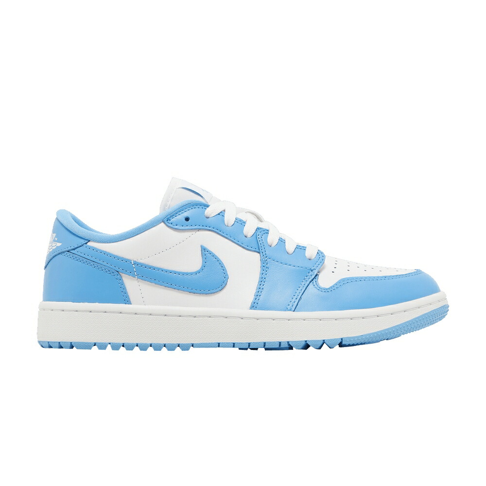 ナイキ ゴルフ 白色 ホワイト 青色 ブルー エアジョーダン 'UNC' スニーカー メンズ AIR JORDAN AIR JORDAN 1 LOW GOLF / WHITE UNIVERSITY BLUE