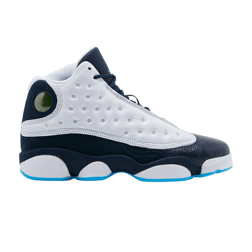 ナイキ サーティーン 白色 ホワイト 青色 ブルー エアジョーダン 'OBSIDIAN' ジュニア キッズ AIR JORDAN AIR JORDAN 13 RETRO GS / WHITE OBSIDIAN DARK POWDER BLUE ベビー マタニティ スニーカー