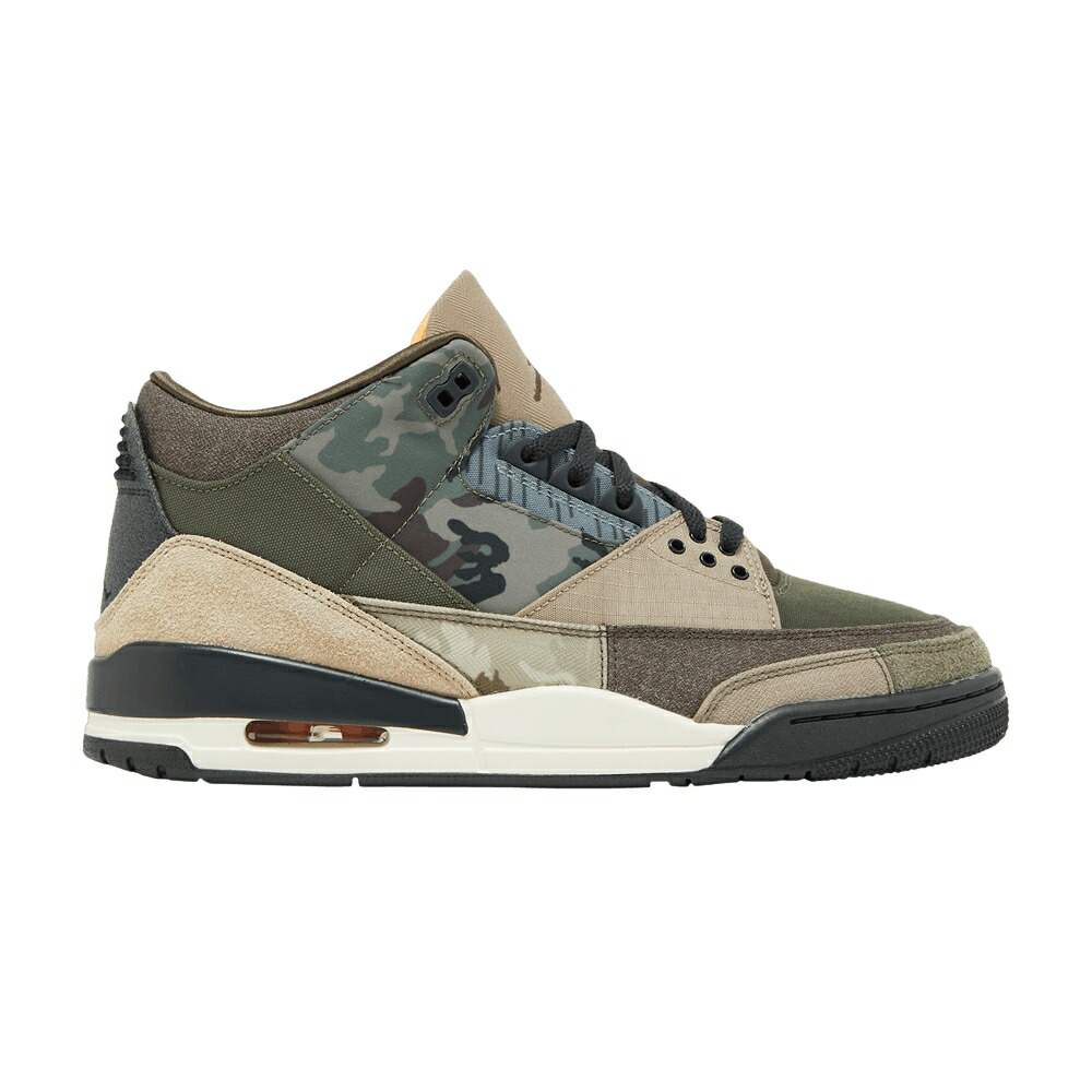 ナイキ エアジョーダン PATCHWORK スニーカー メンズ AIR JORDAN AIR JORDAN 3 RETRO / DARK HAZEL MULTI COLOR