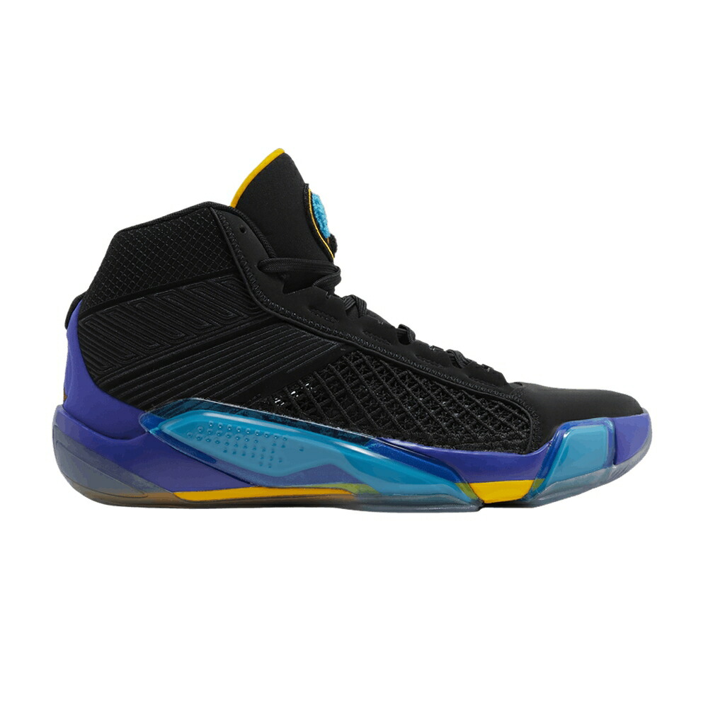 ナイキ 黒色 ブラック 赤 レッド コンコルド コンコード エアジョーダン AQUA スニーカー メンズ AIR JORDAN AIR JORDAN 38 / BLACK TRUE RED BRIGHT CONCORD