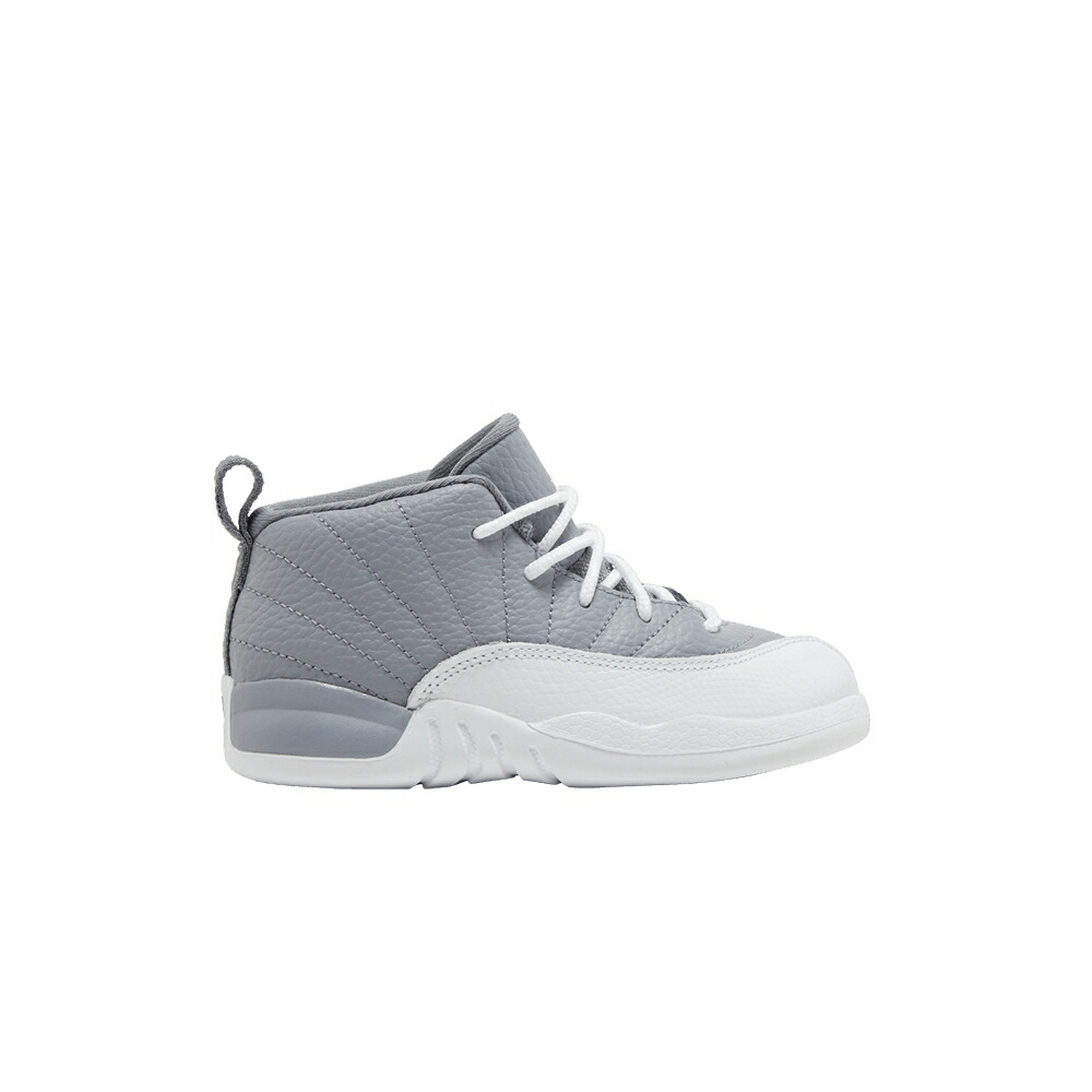 ナイキ ステルス 白色 ホワイト クール 灰色 グレー エアジョーダン 'STEALTH' ベビー AIR JORDAN AIR JORDAN 12 RETRO TD / STEALTH WHITE COOL GREY