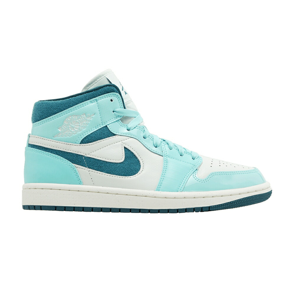 ナイキ ミッド 緑 グリーン エアジョーダン 'BLEACHED TURQUOISE' スニーカー レディース AIR JORDAN WMNS AIR JORDAN 1 MID SE / BLEACHED TURQUOISE BARELY GREEN