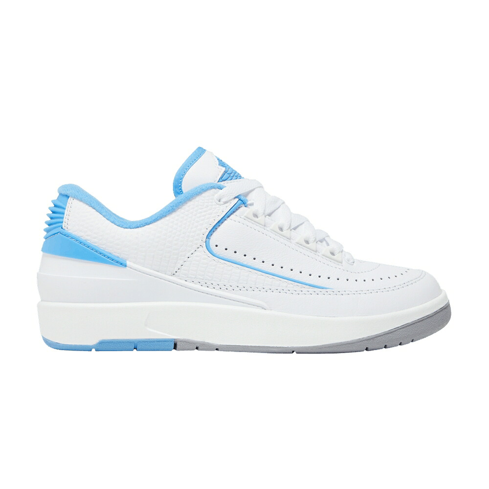 ナイキ 白色 ホワイト 青色 ブルー エアジョーダン 'UNC' ジュニア キッズ AIR JORDAN AIR JORDAN 2 RETRO LOW GS / WHITE UNIVERSITY BLUE ベビー マタニティ スニーカー