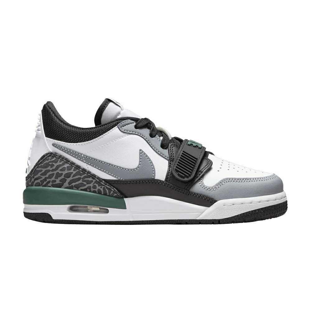 ナイキ レガシー 白色 ホワイト 黒色 ブラック クール 灰色 グレー エアジョーダン 'OXIDIZED GREEN' ジュニア キッズ AIR JORDAN AIR JORDAN LEGACY 312 LOW GS / WHITE BLACK COOL GREY OXIDIZED ベビー マタニテ｜スニケス