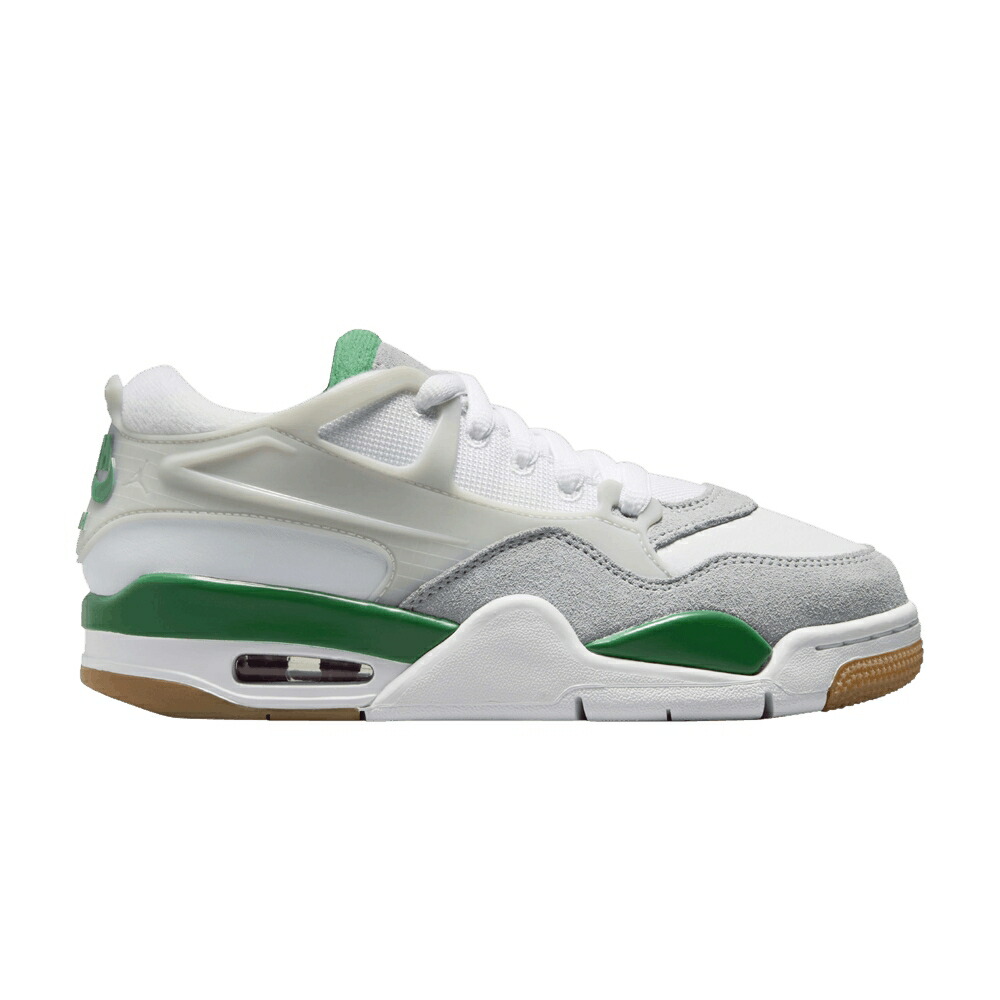 ナイキ 白いこと 白いこと 緑 緑であること 薄墨色 薄墨色 エアジョーダン \u0027PINE GREEN\u0027 お坊っちゃん キッズ AIR JORDAN AIR JORDAN 4 RM GS / WHITE PINE GREEN NEUTRAL GREY もの言う花 マタニティ スニーカー