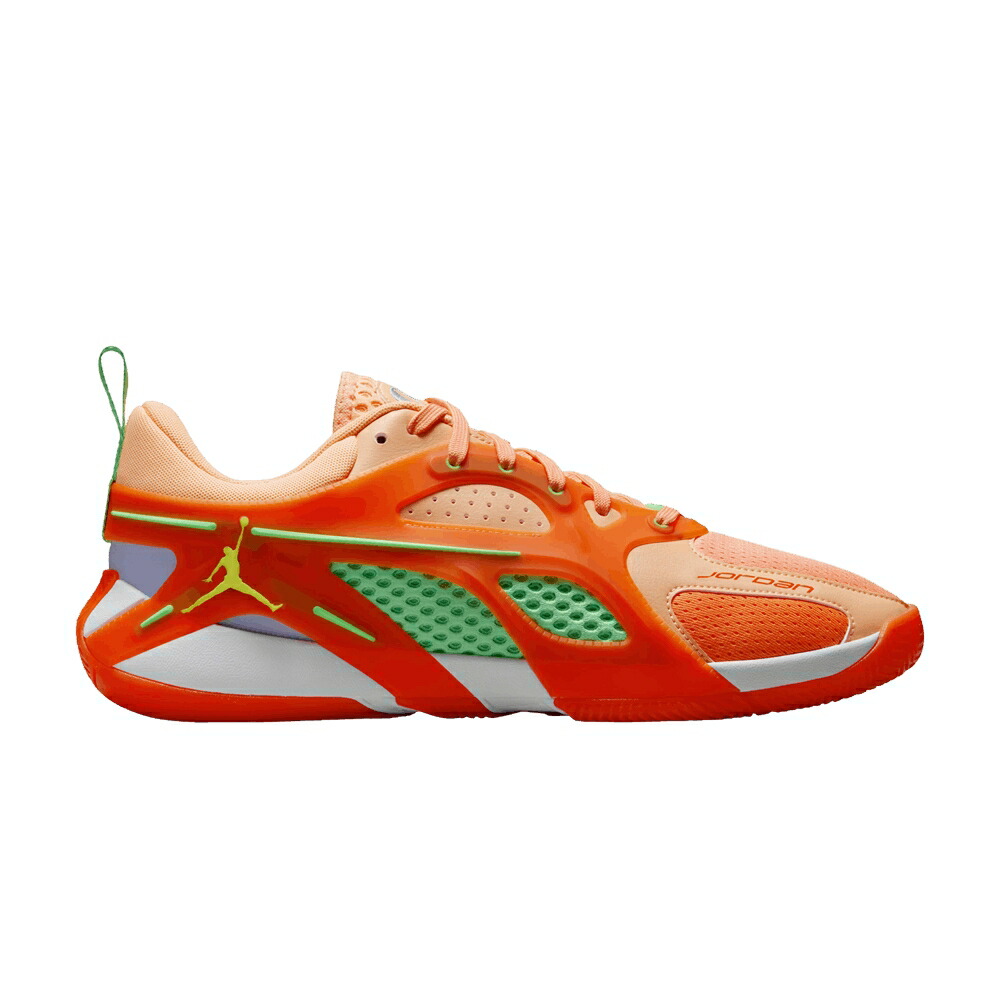 ナイキ 橙 オレンジ 緑 グリーン エアジョーダン PEACH JAM スニーカー メンズ AIR JORDAN AIR JORDAN HEIR / ORANGE PULSE GHOST GREEN HYPER