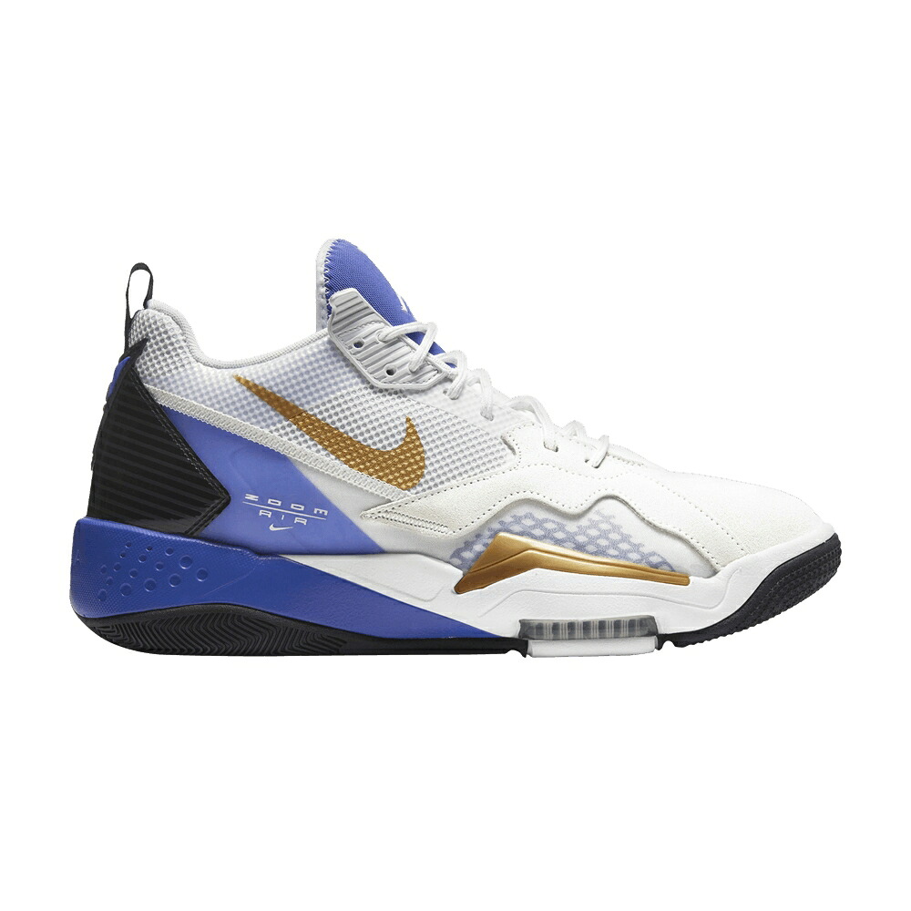 ナイキ 望遠レンズ 白いこと 白いこと ゴールド エアジョーダン \u002792 \u0027BRIGHT CONCORD\u0027 スニーカー メンズ AIR JORDAN AIR JORDAN ZOOM / SUMMIT WHITE METALLIC GOLD