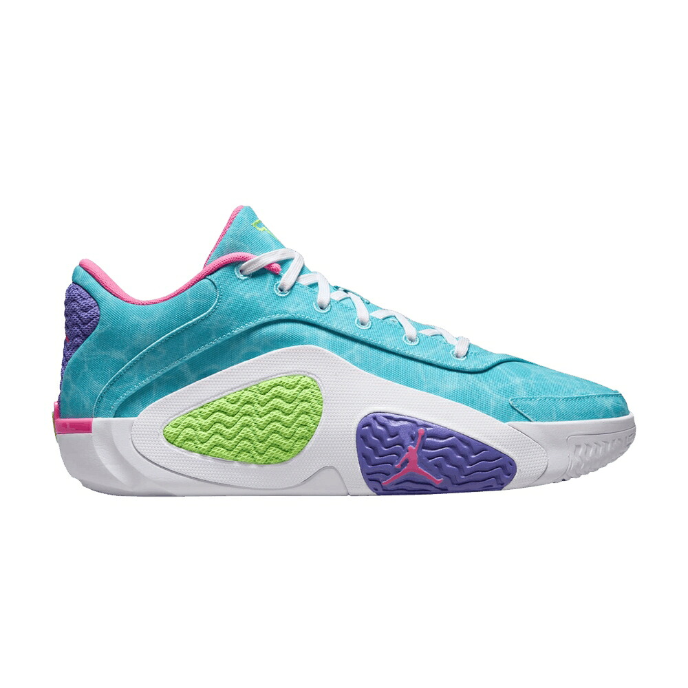 ナイキ 翡翆 ジェード 白いこと 白いこと さくら色 エアジョーダン \u0027WAVE RUNNER\u0027 スニーカー メンズ AIR JORDAN AIR JORDAN TATUM 2 / HYPER JADE WHITE HYPER PINK 靴-メンズ靴-スニーカー