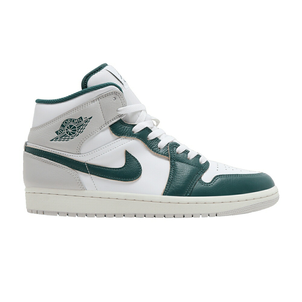 ナイキ ミッド 白色 ホワイト 灰色 グレー エアジョーダン OXIDIZED GREEN スニーカー メンズ AIR JORDAN AIR JORDAN 1 MID SE / WHITE SAIL NEUTRAL GREY OXIDIZED