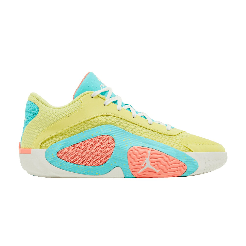 ナイキ 緑 緑であること エアジョーダン \u0027LEMONADE\u0027 スニーカー メンズ AIR JORDAN AIR JORDAN TATUM 2 / LIGHT ZITRON SAIL AURORA GREEN