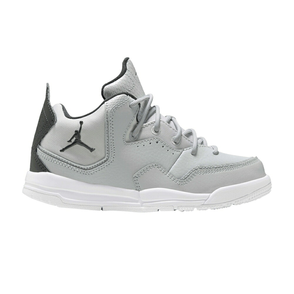 ナイキ 灰色 グレー 白色 ホワイト エアジョーダン 'GREY FOG' ジュニア キッズ AIR JORDAN AIR JORDAN COURTSIDE 23 PS / GREY FOG DARK SMOKE GREY WHITE ベビー マタニティ スニーカー