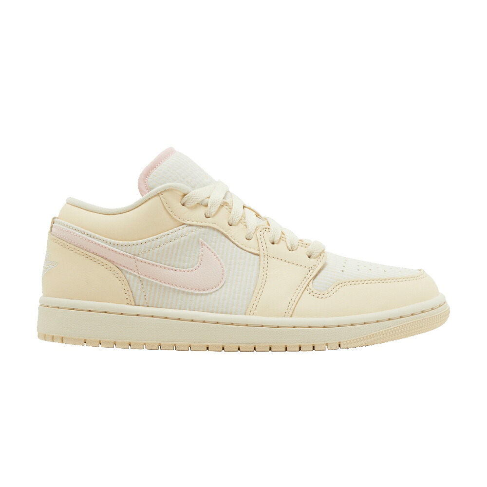 ナイキ レジェンド エアジョーダン 'MUSLIN PINK' スニーカー レディース AIR JORDAN WMNS AIR JORDAN 1 LOW SE LEGEND / MUSLIN SAIL COCONUT MILK LEGEND|スニケス