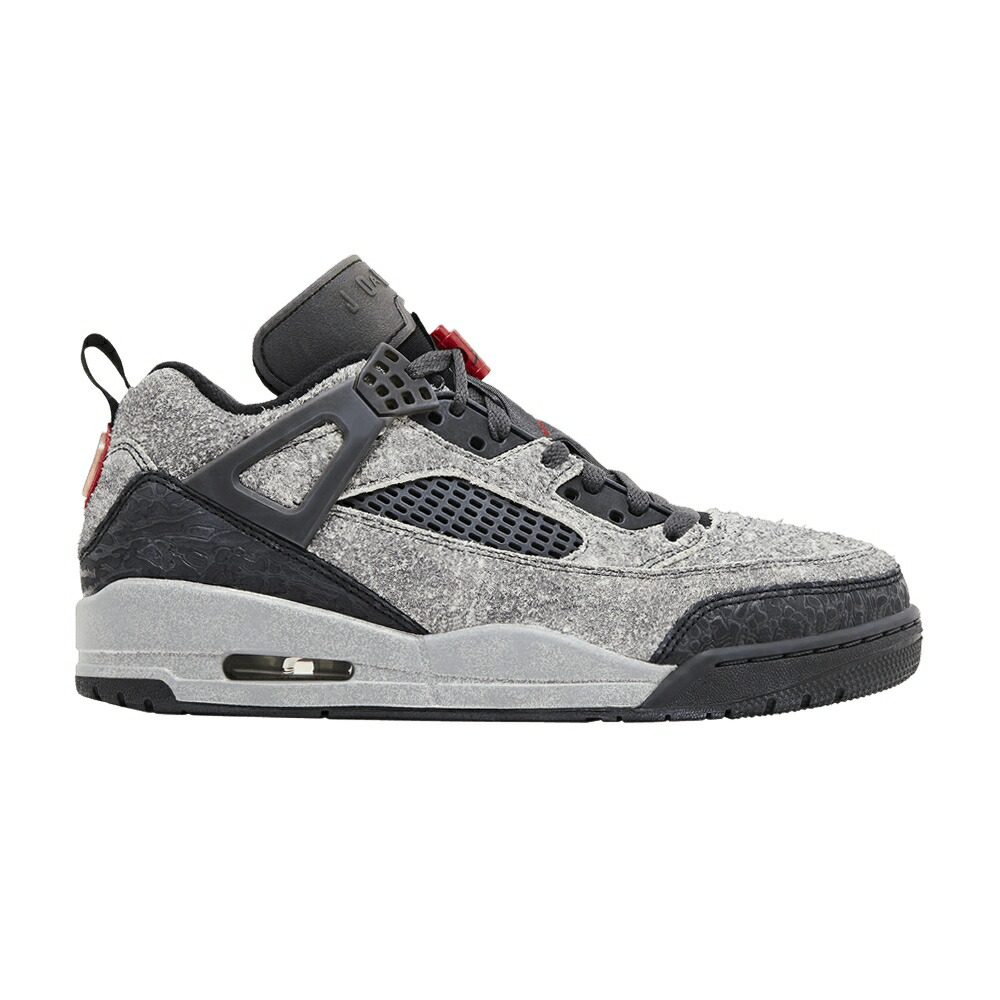 ナイキ 赤 赤いこと 黒いこと 黒いこと エアジョーダン \u0027ANTHRACITE RED\u0027 スニーカー メンズ AIR JORDAN AIR JORDAN SPIZIKE LOW GYM / ANTHRACITE GYM RED BLACK
