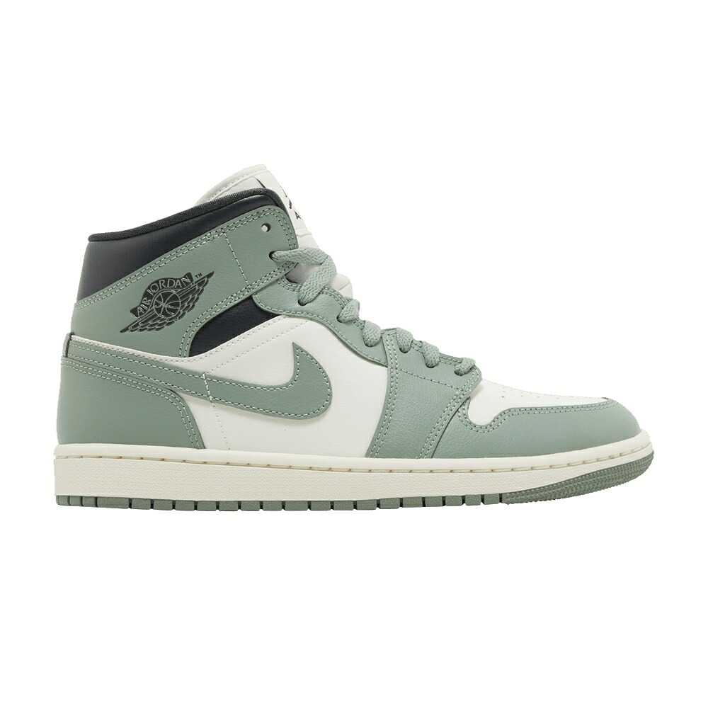 ナイキ ミッド 翡翆 ジェード エアジョーダン \u0027JADE SMOKE\u0027 スニーカー レディース AIR JORDAN WMNS AIR JORDAN 1 MID / SAIL ANTHRACITE JADE SMOKE