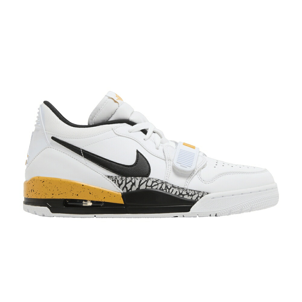 ナイキ レガシー 白色 ホワイト 黒色 ブラック 黄色 イエロー エアジョーダン 'YELLOW OCHRE' スニーカー メンズ AIR JORDAN AIR JORDAN LEGACY 312 LOW / WHITE BLACK YELLOW OCHRE WOLF