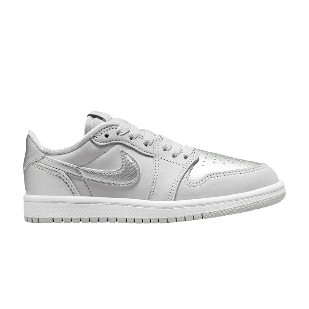 ナイキ 薄墨色 薄墨色 しろがね色 しろがね色 エアジョーダン \u0027METALLIC SILVER\u0027 御坊っちゃん キッズ AIR JORDAN AIR JORDAN 1 RETRO LOW OG なおなお書き / NEUTRAL GREY METALLIC SILVER もの言う花 マタニティ スニーカー