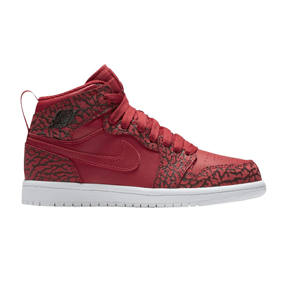 ナイキ ハイ プレミアム 赤 レッド 白色 ホワイト チーム エアジョーダン 'RED ELEPHANT' スニーカー メンズ AIR JORDAN AIR JORDAN 1 RETRO HIGH PREMIUM BP / GYM RED WHITE TEAM RED WHITE
