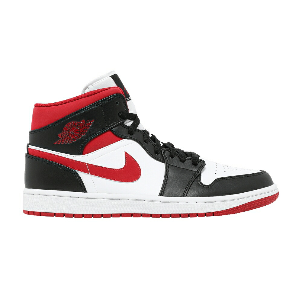 ナイキ ミッド 白いこと 白いこと 赤 赤いこと 黒いこと 黒いこと エアジョーダン \u0027BLACK RED\u0027 スニーカー メンズ AIR JORDAN AIR JORDAN 1 MID GYM / WHITE GYM RED BLACK
