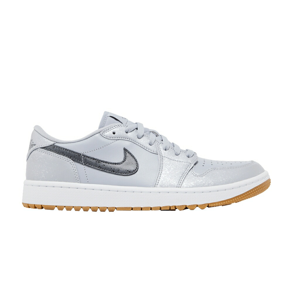 ナイキ ゴルフ 灰色 グレー 白色 ホワイト エアジョーダン 'WOLF GUM' スニーカー メンズ AIR JORDAN AIR JORDAN 1 LOW GOLF GREY / WOLF GREY IRON GREY WHITE GUM